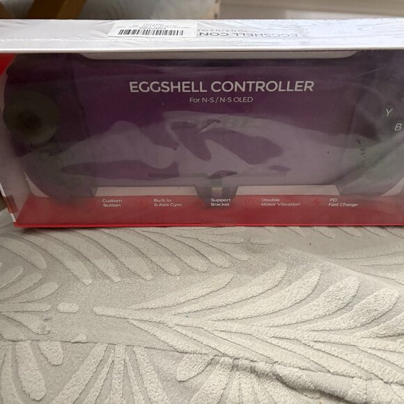 DOBOE Eggshell Gripcon Controller – Purple - Picture 1 of 2